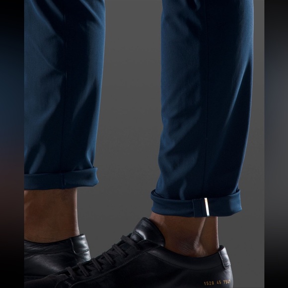 NWOT*: ABC Slim-Fit 5 Pocket Pant 30” x 30” L - Warpstreme Color: True Navy - Picture 4 of 5